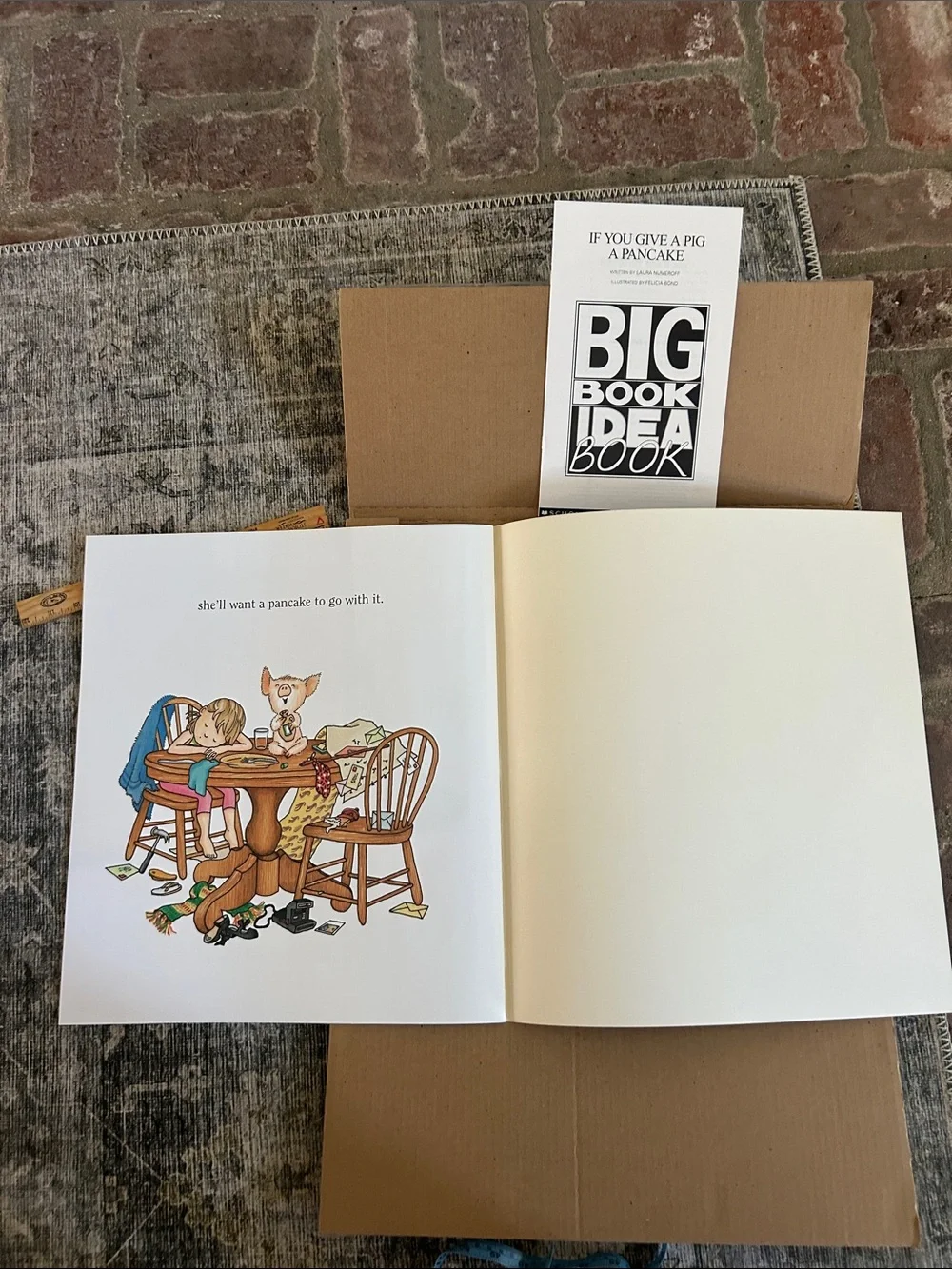 Scholastic Big Book- If You Give A Pig A Pancake